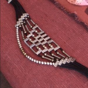 Unique metal beaded belt.